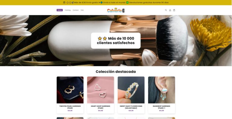 Análisis calverio.com – Tienda online dudosa multiproducto