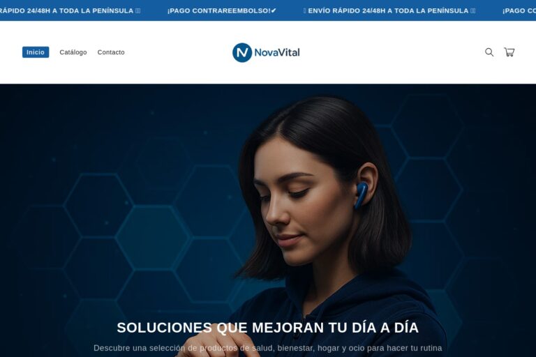 Análisis nova-vital.com – Tienda online dudosa multiproducto