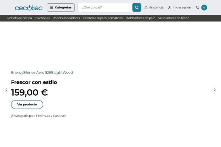 Análisis cecotec-outlet.com – Tienda online dudosa Cecotec