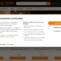 Captura de la tienda online mocatehno.com