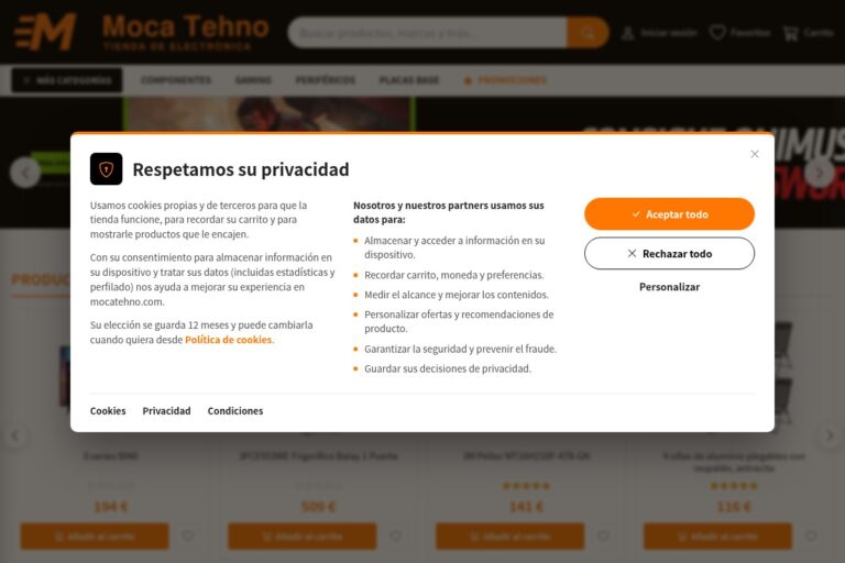 Análisis mocatehno.com – Tienda online dudosa de electrónica